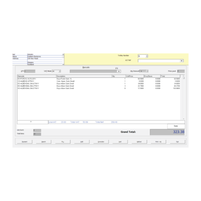 SACS POS  Enterprise Back Office Std.